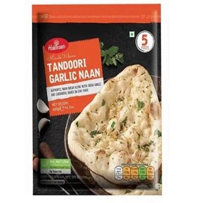 Haldiram Garlic Naan 400g 5 Pieces